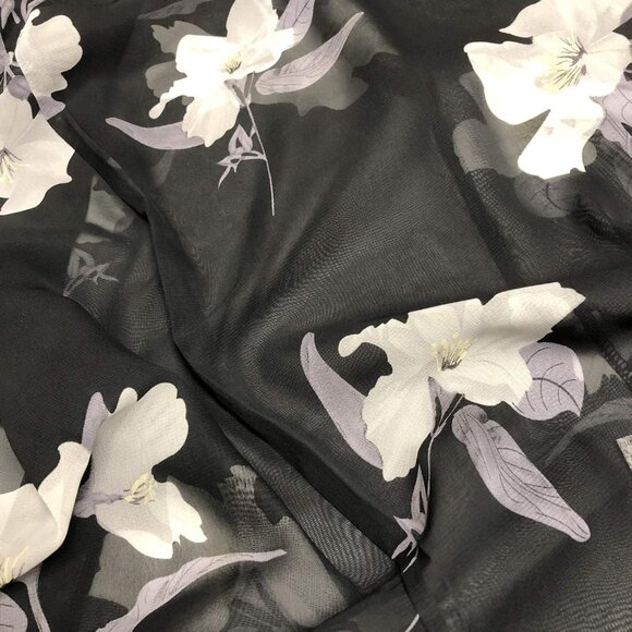 🆕Women White Chiffon Kimono Bathing Suit Cover Up Open Front Summer Dress - Picture 6 of 7